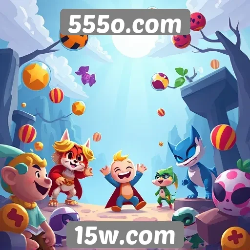 A diversidade de jogos oferecidos no 555o.com